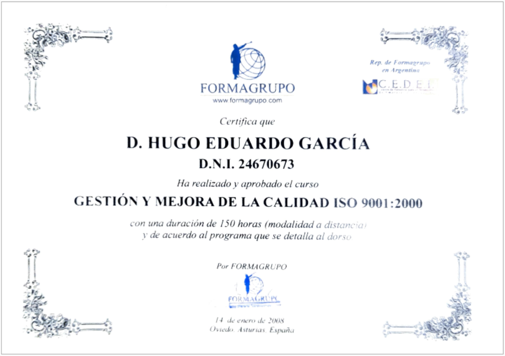 Certificado 2